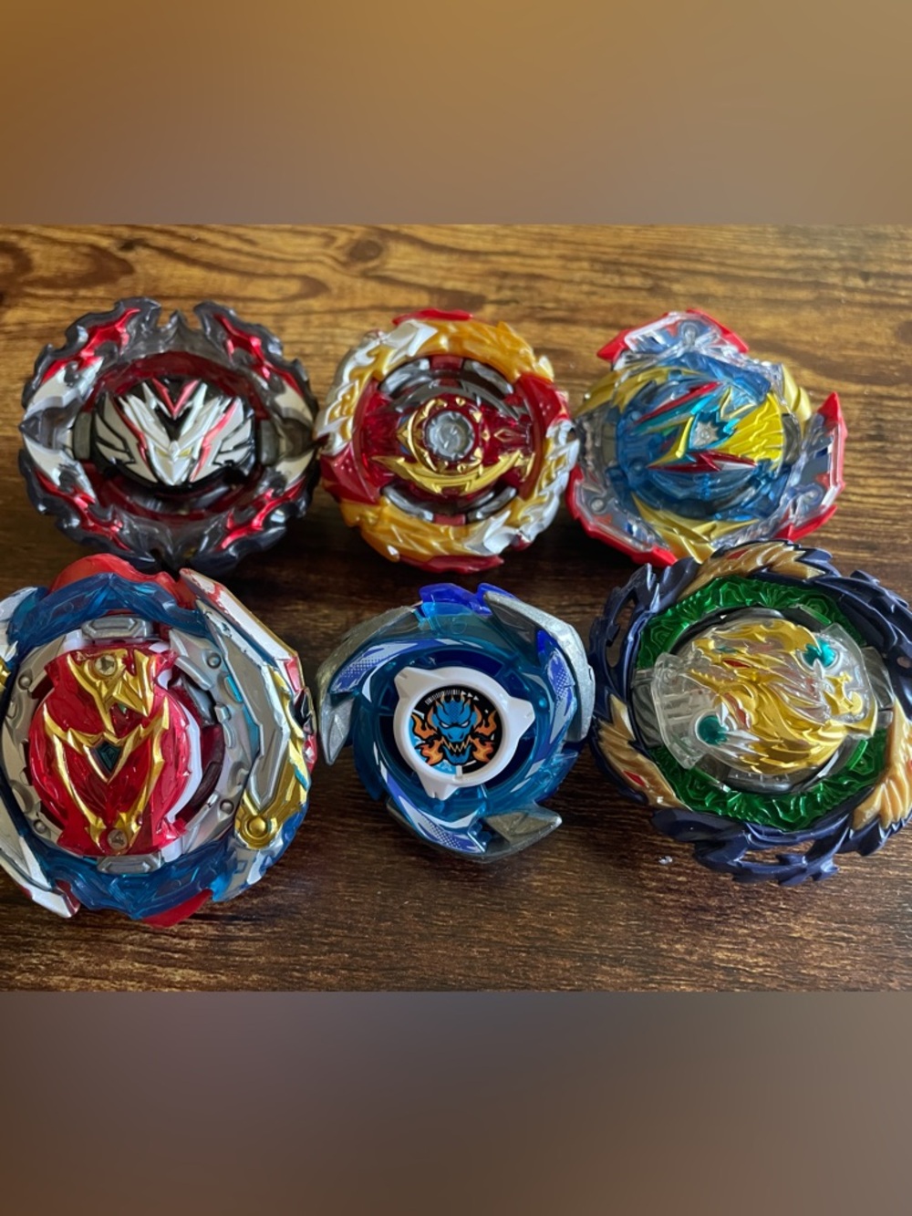Beyblade Lot of 6 Takara Tomy Vintage Early 2000s